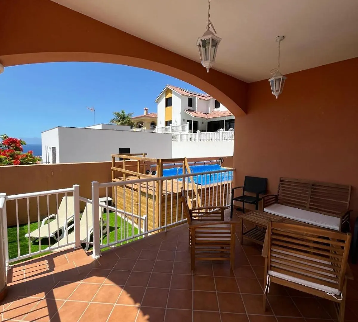 Chalet Piscina Privada Max 26º Jardin, Tranquilidad Caleta de Interian